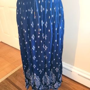 Vintage Take 2 navy skirt size m